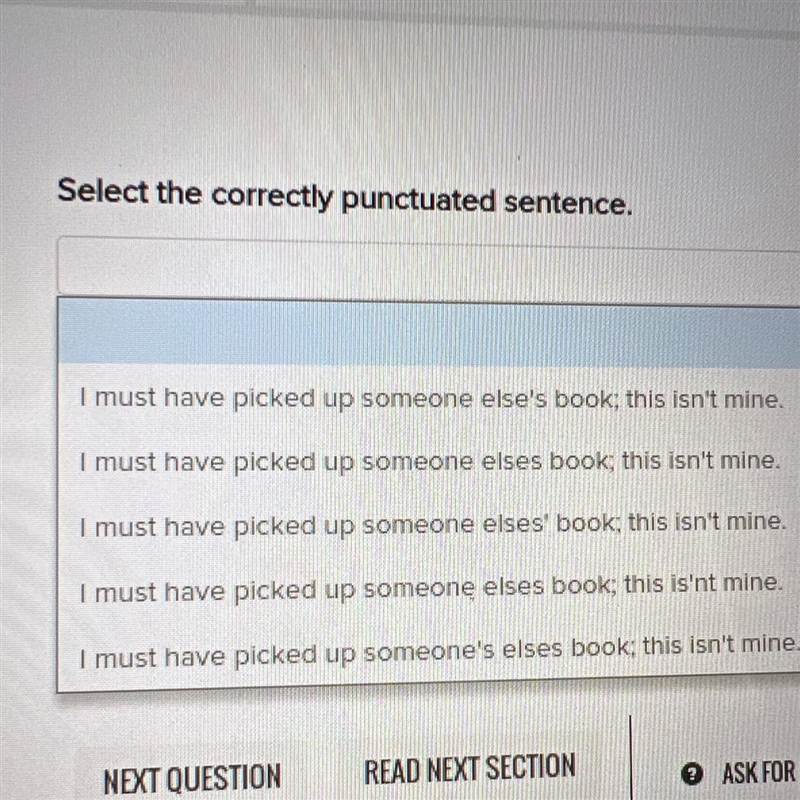 Select the correctly punctuated sentence pls hell-example-1