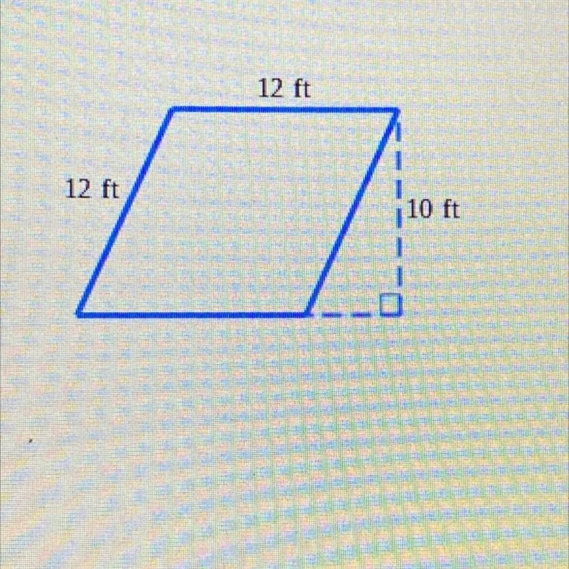 Find the area of this parallelogram. Be sure to include the correct unit in your answer-example-1