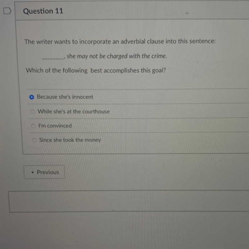 Which option would be correct? #11-example-1