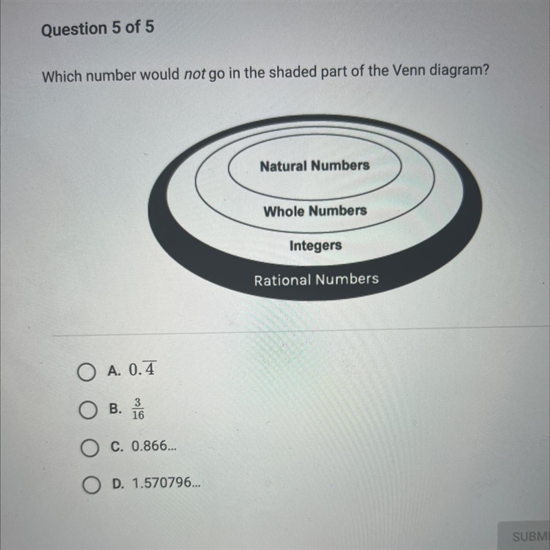 PLEASE HURRY! no links please Which number would not go in the shaded part of the-example-1