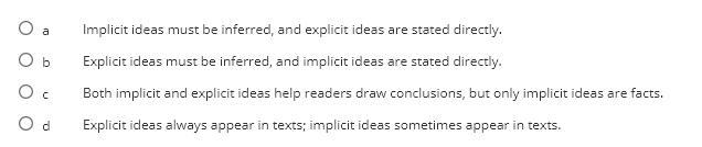 What is the difference between explicit and implicit ideas?-example-1