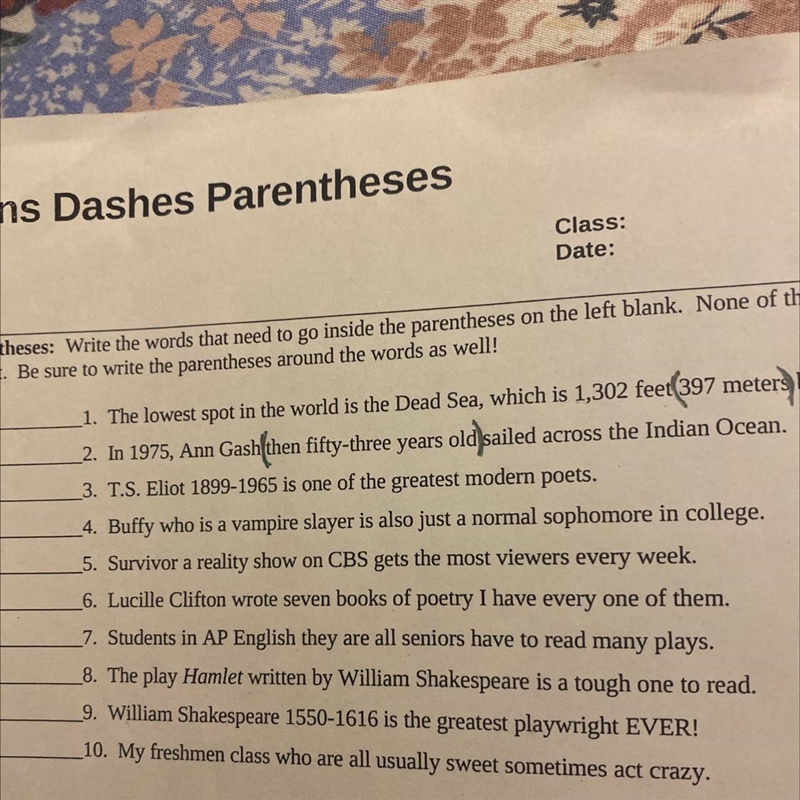 Can someone help me place where the parentheses go please-example-1