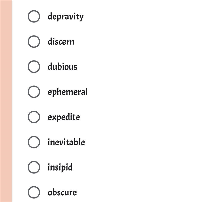 Can someone pls help me Which word is a good antonym for everlasting and permanent-example-1