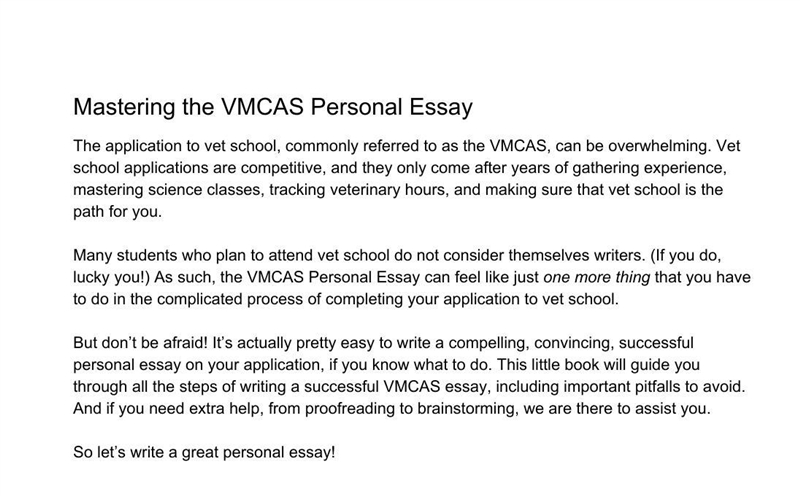 Q.1.B. EXPLAIN THE FOLLOWING IN YOUR WORDS. a) To be a successful and competent vet-example-1