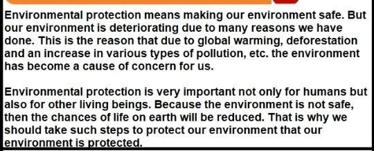 200 word essay on save environmaent​-example-1