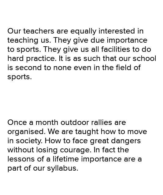 Write a letter to your penpal telling him/her why you like your school​-example-3