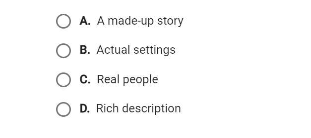 What is one quality literary nonfiction have in common with fiction.-example-1