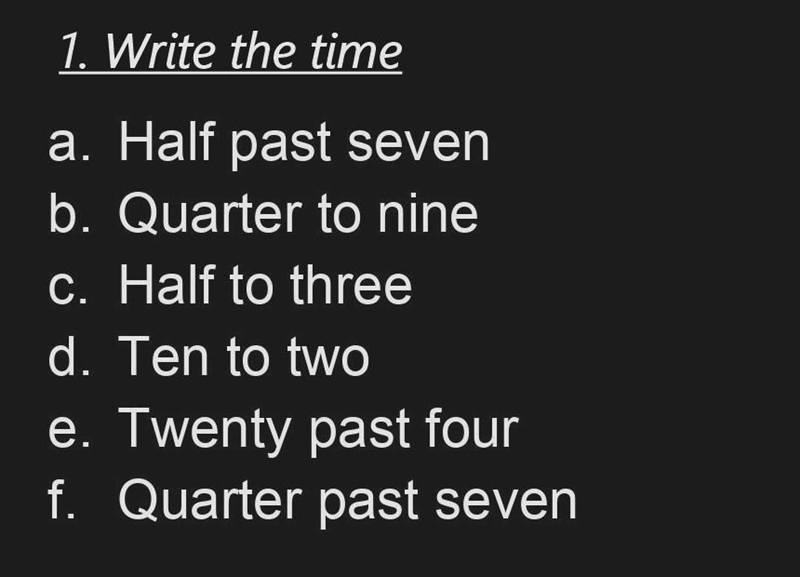 HEEEEEEEEEEELP .... WRITE THE TIME-example-1