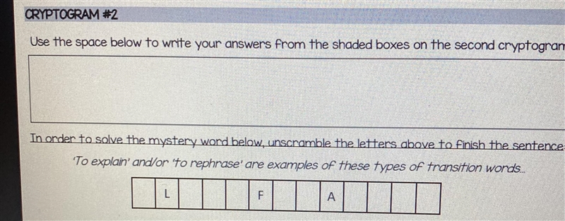 I’m trying to figure out the answer the shaded words I got were a c n f i r i i t-example-1