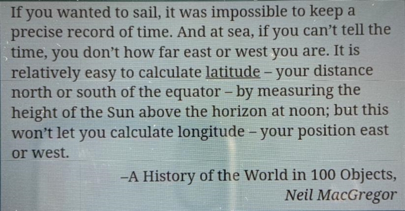 Write about how the authors (Neil MacGregor) viewpoint influences what is presented-example-1