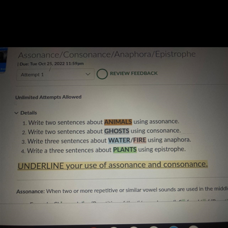 Help :,( I need some sentences using assonance-example-1