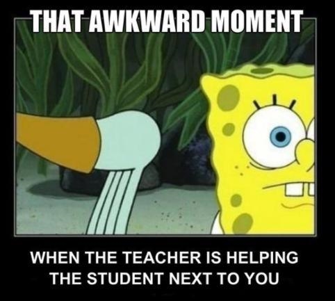 That one teacher be like...-example-1