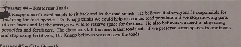 So I'm trying to figure out if this passage is Cause and Effect or Problem and Solution-example-1