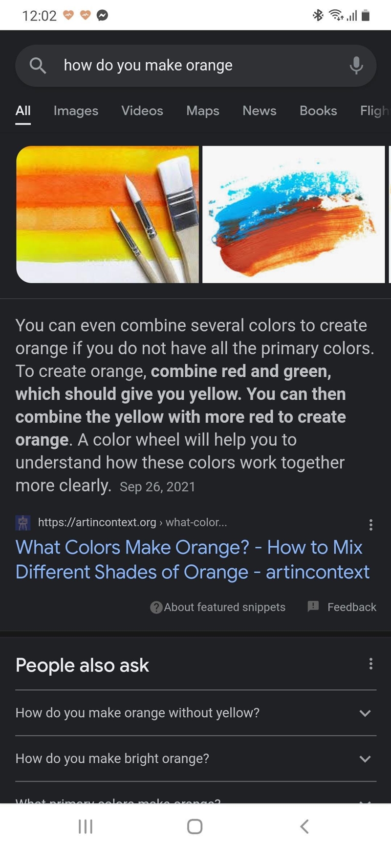 How do you make orange-example-1