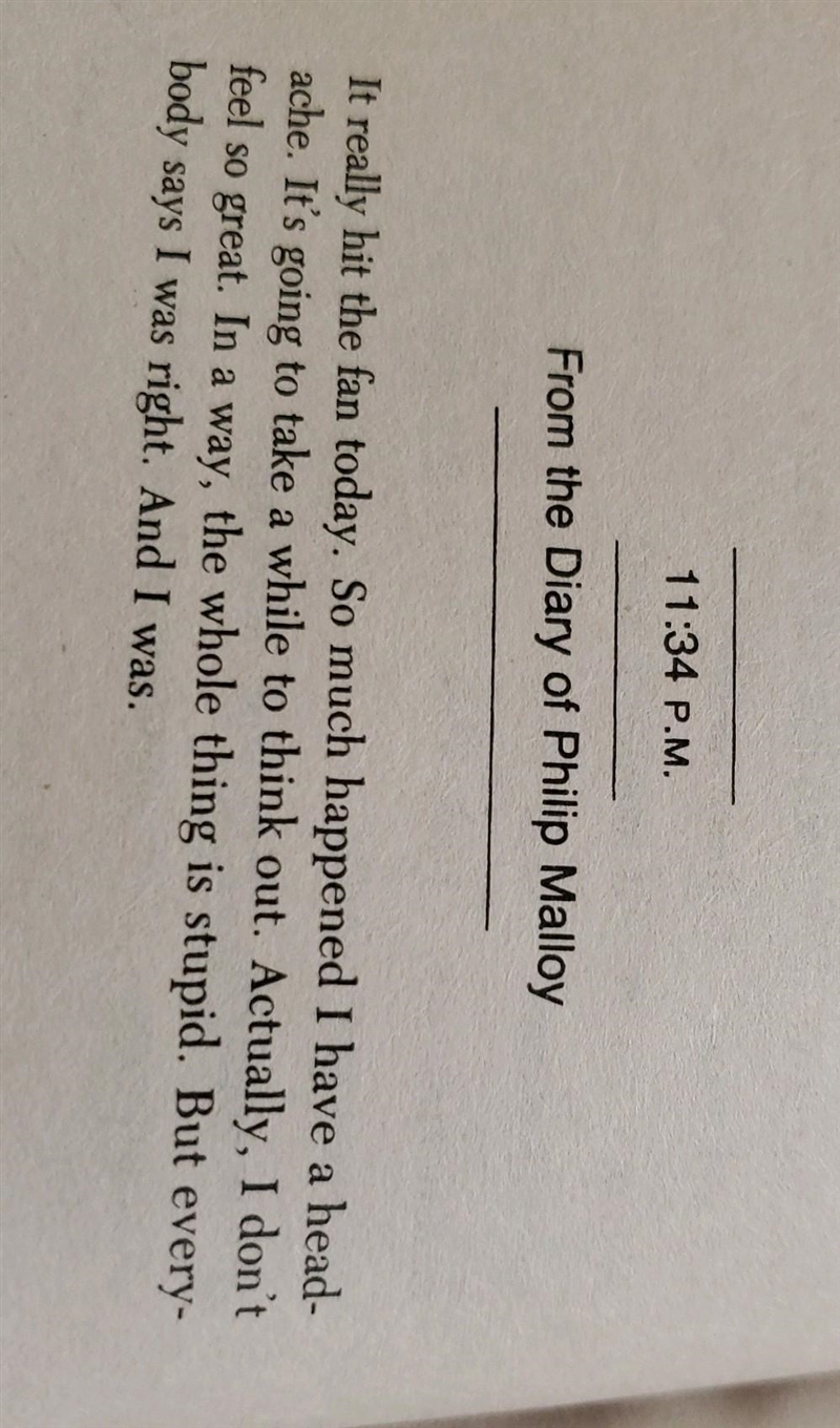 Why does the truth have to be sorted out? (P. 86 book) Why does he think it is wrong-example-1