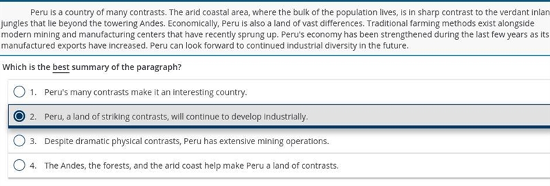 ASAP VERY URGENT ANSWER ON TIME!!! which is the best summary of this passage. PLS-example-1