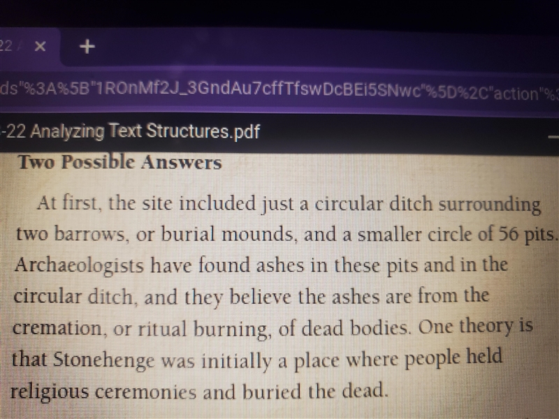 Explain how the first two paragraphs fit into the accounts overall structure. Cite-example-3