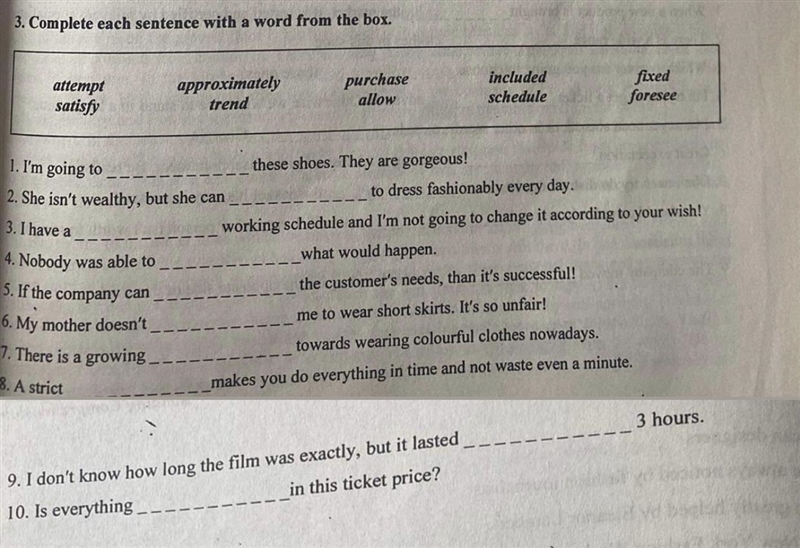 Complete each sentence with a word from the box-example-1