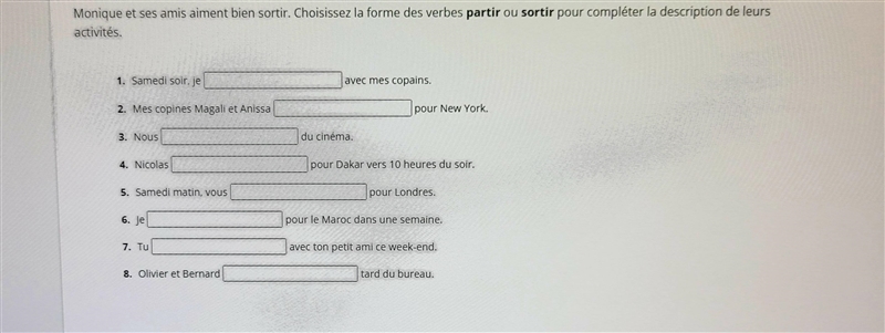 (FRENCH) Please fill in the blanks in the photo-example-1