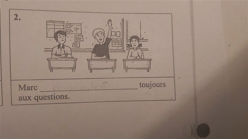 French completing sentences Answer please-example-1