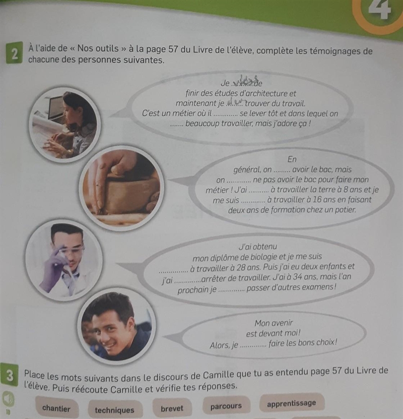 I need help with my french homework as soon as possible please.​-example-1