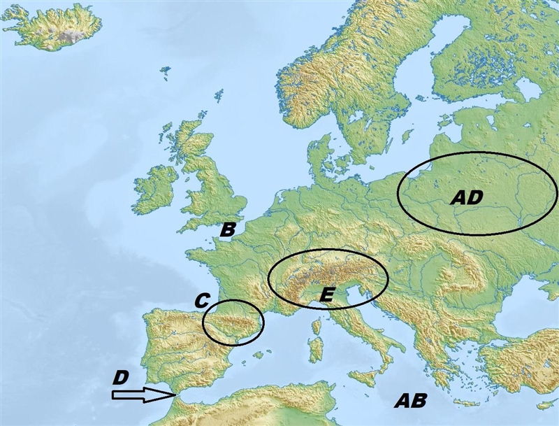 What Letter is the English Channel?-example-1