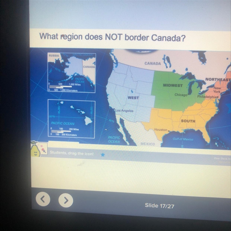 What region does NOT border Canada?-example-1