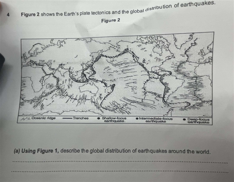 Global distribution of earthquakes around the world​-example-1