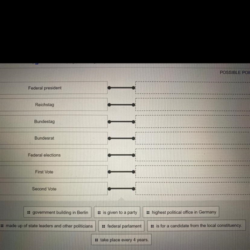 Im having trouble finding these answers, its about German politics.-example-1