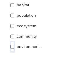 Which of these groups or areas include only living things?) Choose all that are correct-example-1