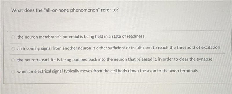 What does the "all-or-none phenomenon" refer to? please help!-example-1