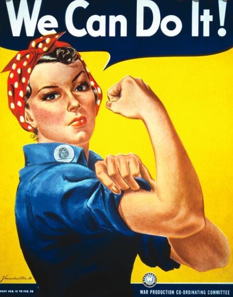 Rosie the riveter represented-example-1