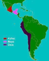 Select the correct location on the map. Where was the Inca Empire located?-example-1