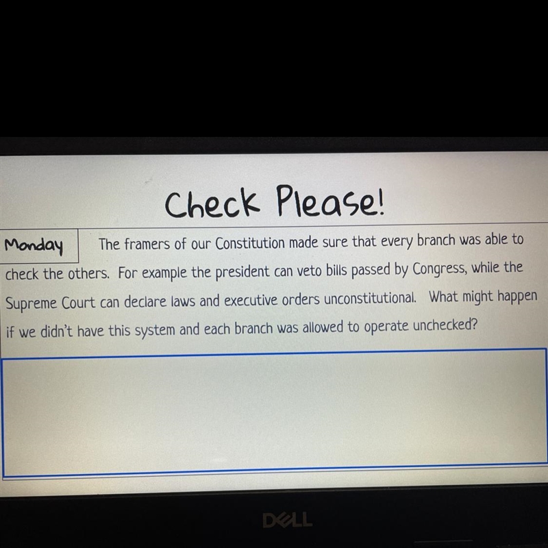 (20 POINTS) HELP ASAP!!! What might happen if we didn’t have this system and each-example-1