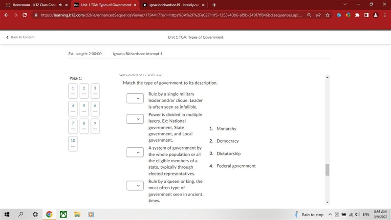 Please help this needs to be done today. Picture 1 question 1 The United States is-example-3