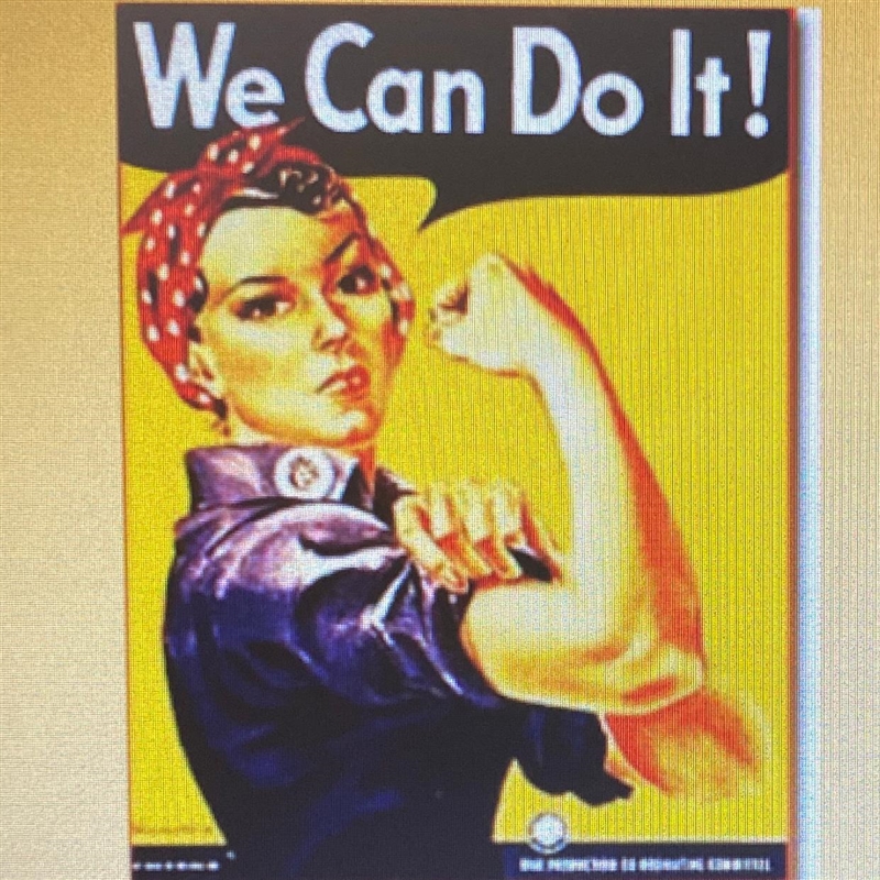 What is this poster asking women to do-example-1