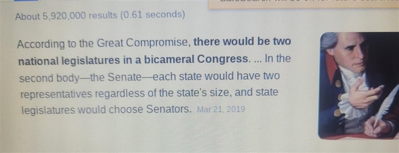 What did the Great Compromise mean for the House and Senate? PLEASE HELPPPPPPPPPPPPPPPPP-example-1