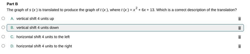 Consider the graph of the function s (x ) = x² + 6x + 9.-example-2