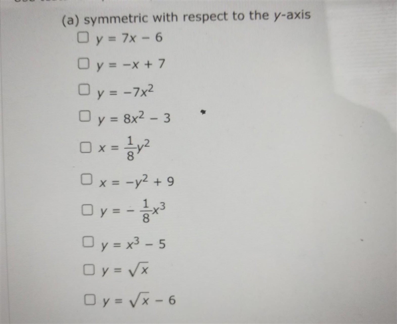 NO LINKS!! Please help me with this symmetry. Select all that apply. ​-example-1