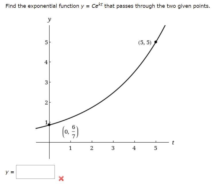 How to find exponential function?-example-1