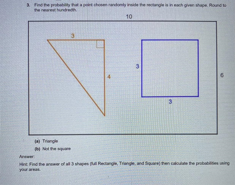 Find the probability that a point chosen randomly inside the rectangle is in each-example-1