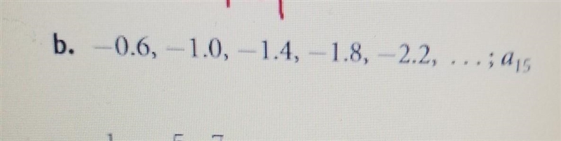 For the following arithmetic sequences find the explicit formula and the value of-example-1