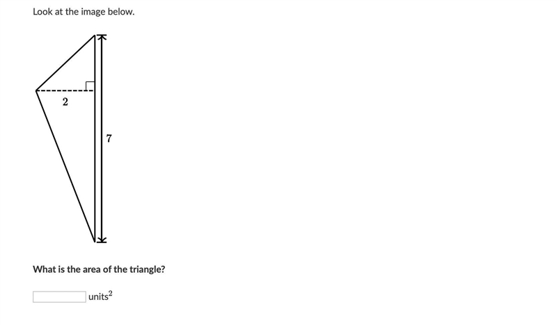 What is the area of the triangle?-example-1