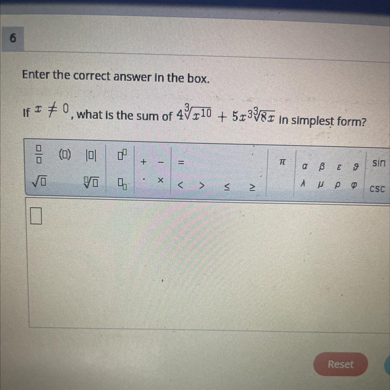 If x 7 0, what is the sum of 4 0 4+10 + 513387 in simplest form?-example-1