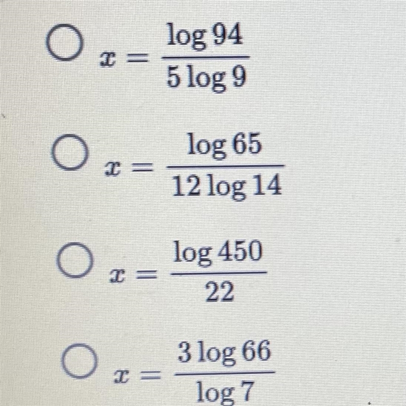 Select the exact value of x that can be approximated to x≈0.41 when rounded to the-example-1