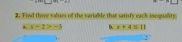 Find there values of the variable that satisfy each inequality. Solve the inequality-example-1