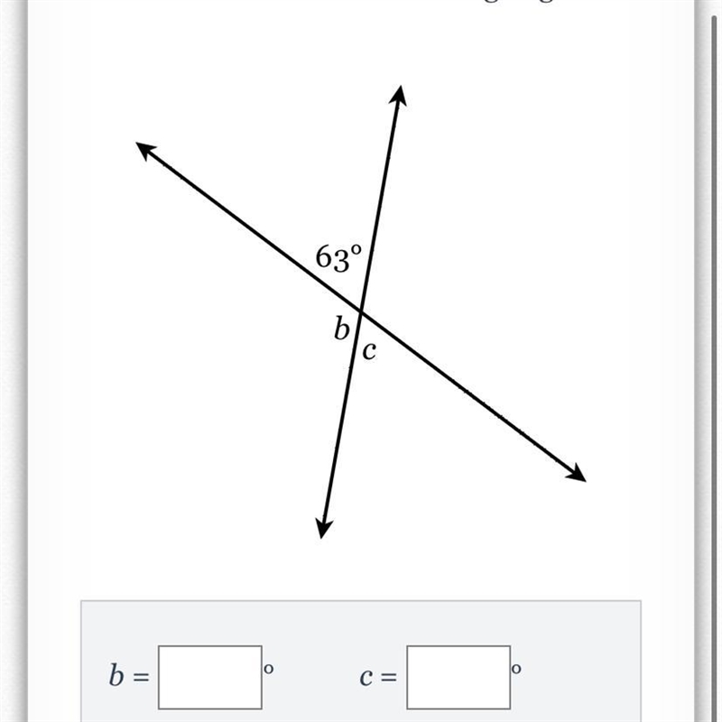 Find the measure of the missing angles-example-1