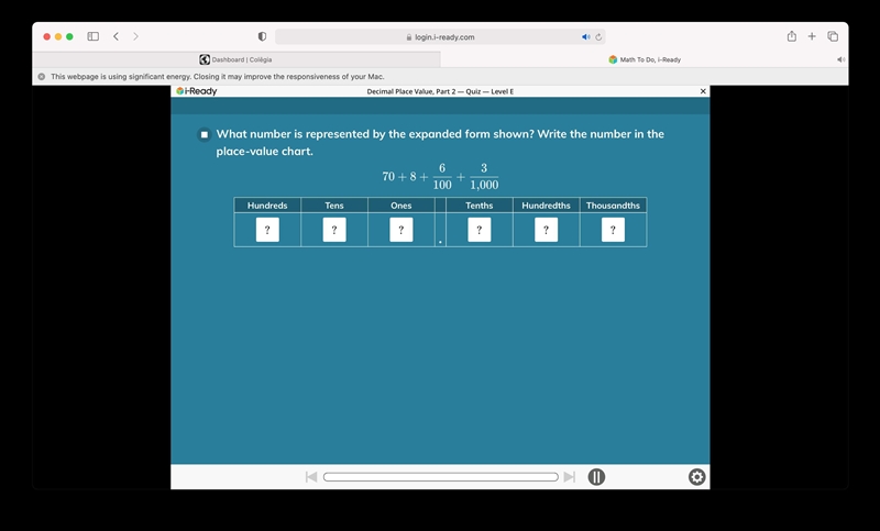 what number is represented by the expanded form shown? write the number in the place-example-1