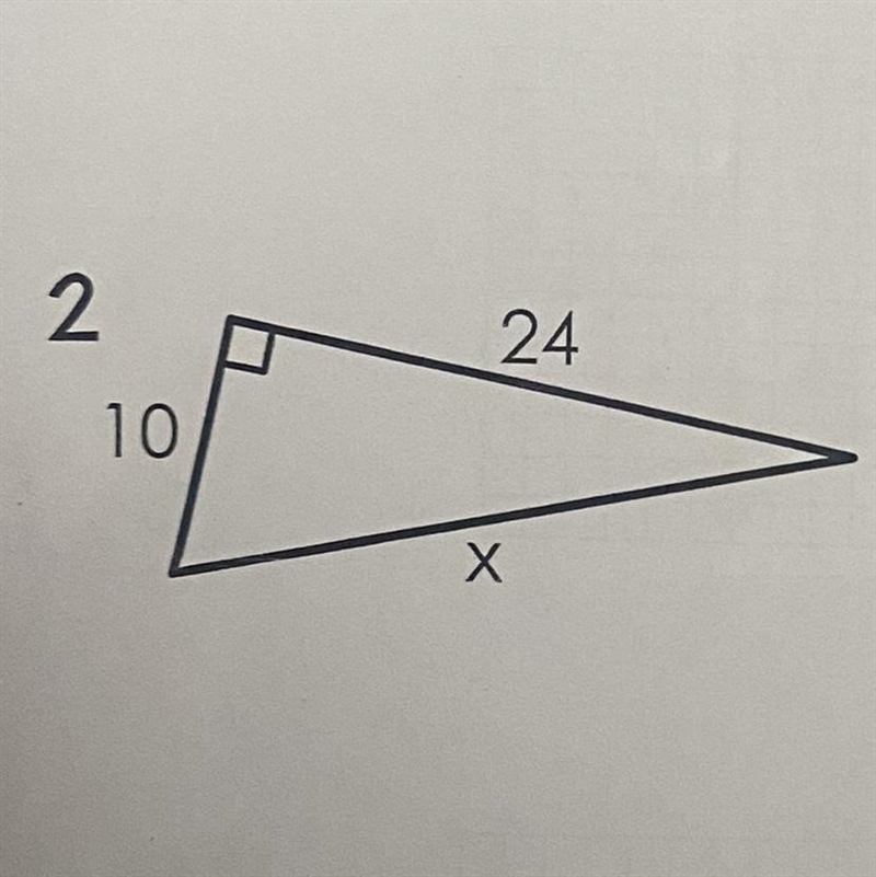 HELP PLEASE PYTHAGOREOM THEOREM-example-1