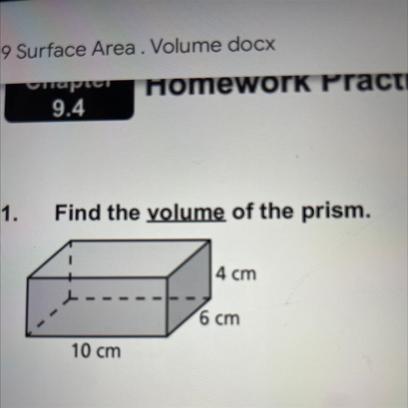 Find the volume of the prism.-example-1